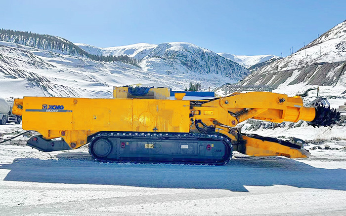 F10硬巖，徐工EBZ260單日掘進破9米！