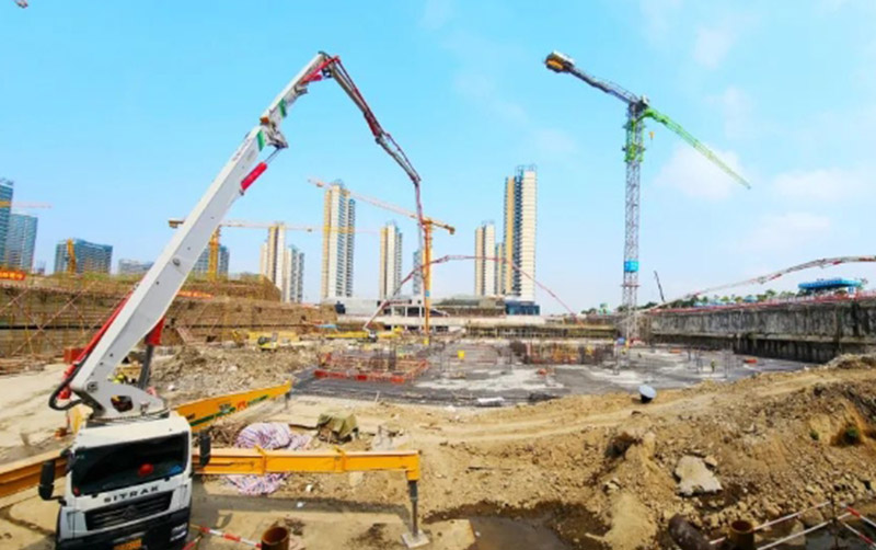 徐工泵車(chē)“團(tuán)建”珠海橫琴科學(xué)城！