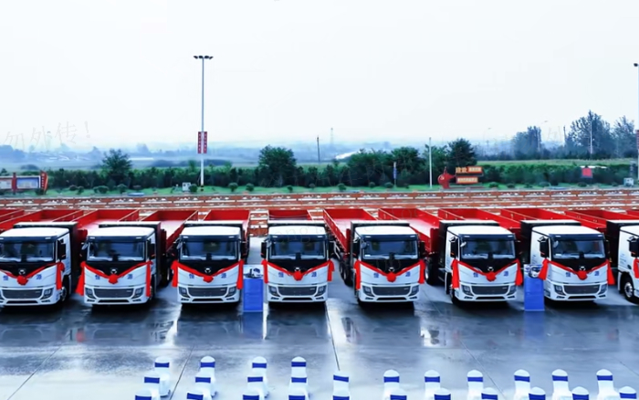 百臺交付，千臺簽約！200臺徐工新能源純電動重卡奔赴河南