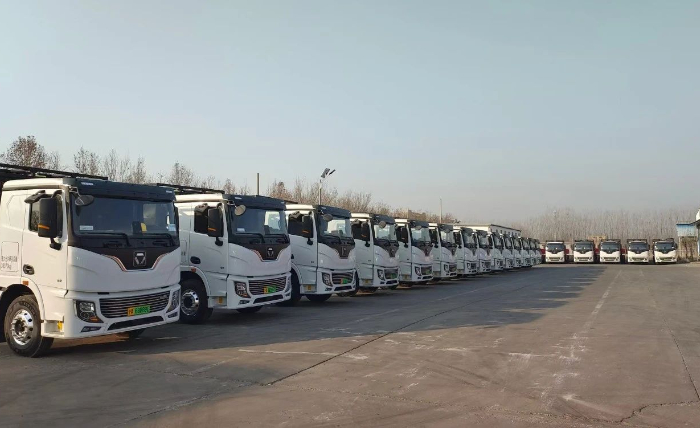 首批交付！徐工純電動(dòng)牽引車開(kāi)進(jìn)山東聊城