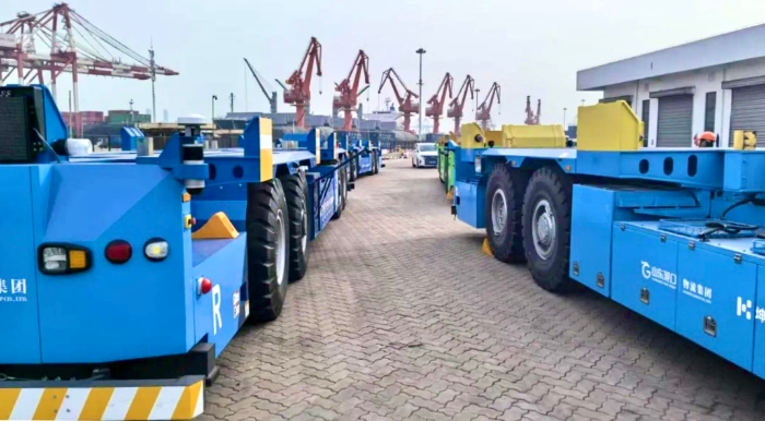 “機(jī)”中生智，徐工agv設(shè)備大展身手~