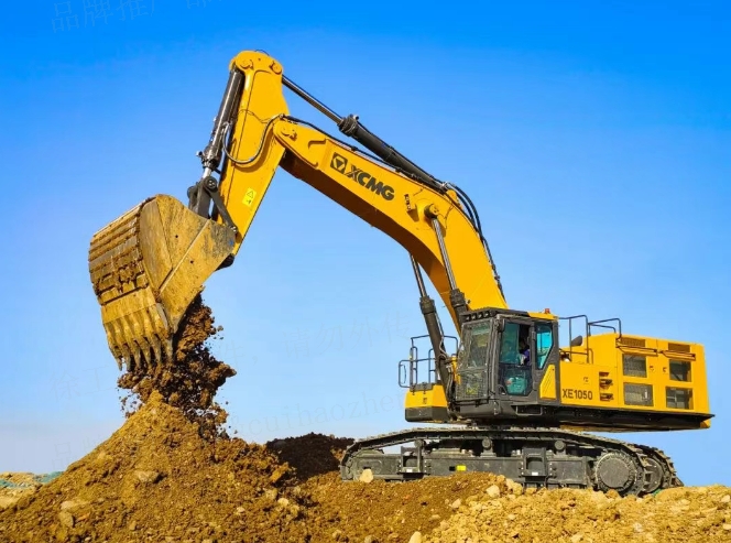 徐工礦用挖掘機XE1050——重載高效，百噸王者！