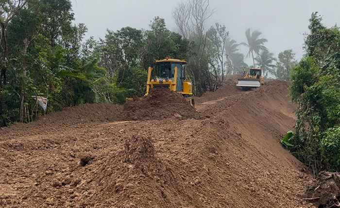 徐工D170“硬核開(kāi)路”！助力東南亞國(guó)家級(jí)風(fēng)電工程