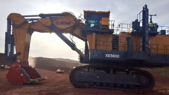 在南美，為南美——徐工XE5600助力當地礦業(yè)開發(fā)