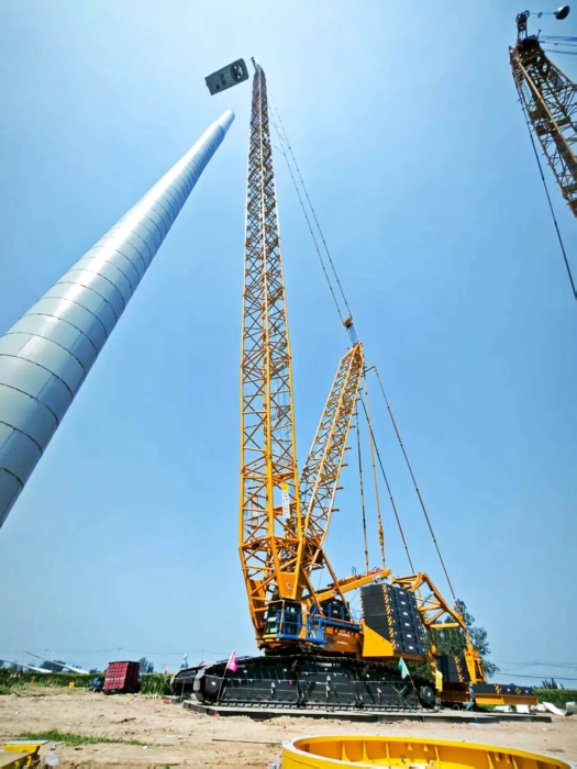 40分鐘精準(zhǔn)就位！徐工新品XLC15000M實(shí)戰(zhàn)首秀~