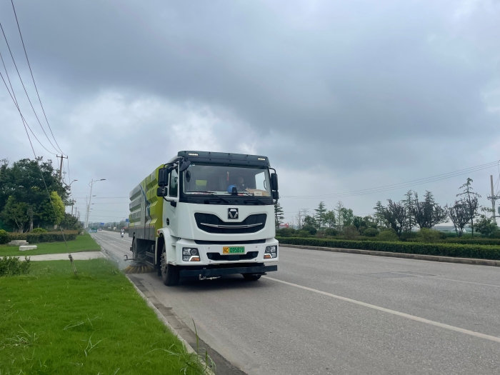 多拉快跑不費電！一起看看徐州街頭的“綠色衛(wèi)士”